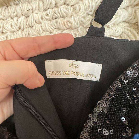 Dress the Population Corina Sequin Dress - Picture 3 of 6